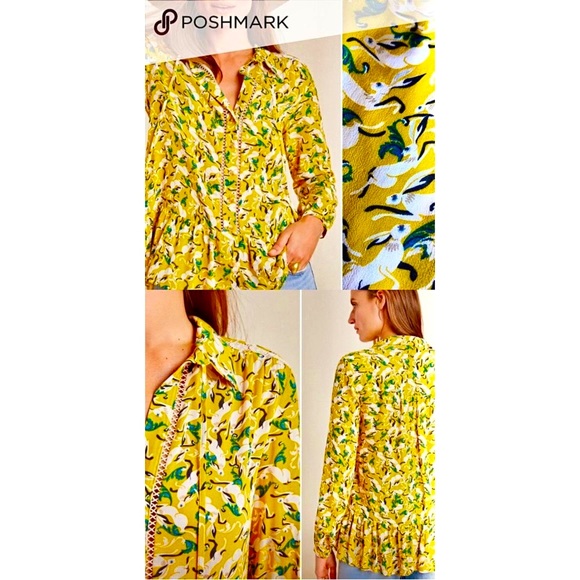 🌈 Lovely artistic Anthropologie blouse - Picture 5 of 6
